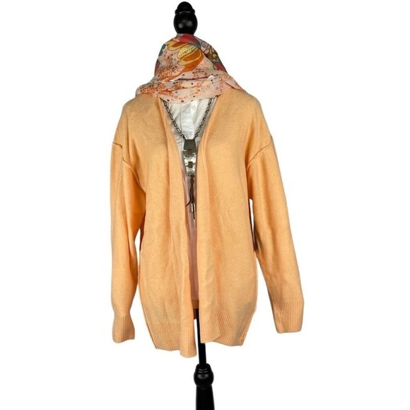 NWT Vince Camuto open front cárdigan lovely soft apricot color size small 329 - Picture 5 of 9